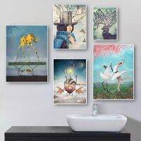 Giclée Graffiti Swan บัลเล่ต์เต้นรำโปสเตอร์พิมพ์ภาพวาดผ้าใบภาพผนังศิลปะสำหรับ Room Home Decor Mural