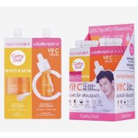 Cathy Doll Whitamin C Day Cream &amp; Whitamin C Spot Serum ชุดบำรุงผิวหน้า