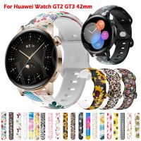 [HOT JUXLLKBKOW 514] 20มิลลิเมตรเปลี่ยนวงสำหรับหัวเว่ยนาฬิกา GT 2 GT3 42มิลลิเมตรสายนาฬิกาสมาร์ท GT 3 GT2 42มิลลิเมตรซิลิโคนอุปกรณ์เสริมสายรัดข้อมือสร้อยข้อมือ