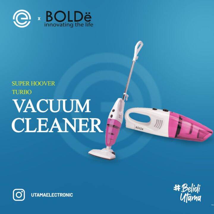 BOLDe Vacuum Cleaner Super Hoover TURBO SERIES Lazada Indonesia