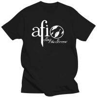 Large mens short sleeves Afi Rock Band Sing The Sorrow Tshirt Cotton S4Xl 4XL.5XL.6XL