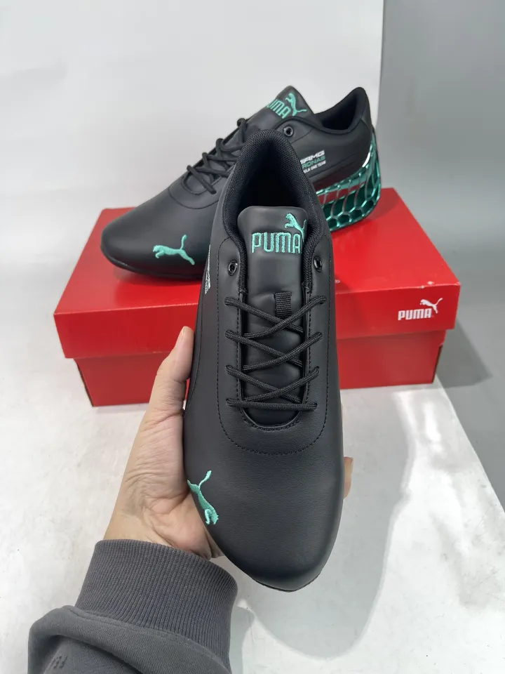 puma ferrari shoes green