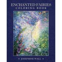 สมุดระบายสีผู้ใหญ่ Enchnated Fairies งานศิลปะนางฟ้าเจาะลึกรายละเอียดอันซับซ้อนของภาพวาดอันวิจิตรงดงาม By Wall, Josephine