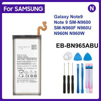 EB-BN965ABU ดั้งเดิม Samsung EB-BN965ABE ขนาด4000MAh Samsung Galaxy Note9 Note 9 SM-N9600 N960f N960u เครื่องมือ N960w N960n