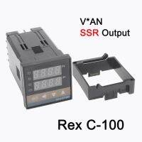 Rex-C100ดิจิตอล Pid ตัวควบคุมอุณหภูมิเทอร์โมสตัท Ssr เอาท์พุท Max40a Ssr Relay K เทอร์โมคัปเปิลสอบสวน Rexc-100 110V ~ 240V