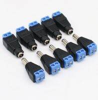 【CW】☇✴✿  5pcs 10pcs 100pcs 5.5x2.1MM Female Male Cable Jack Plug Connection Strip Security