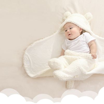 Newly Practical Soft Keep Warm Baby Sleeping Bag Baby Quilt Thickened Blanket