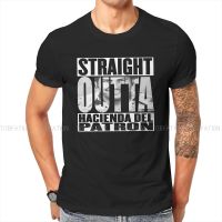 Narcos Crime Tv Pablo Escobar Tshirt For Men Hacienda Del Patron Basic Casual Sweatshirts T Shirt High Quality New Design Loose 【Size S-4XL-5XL-6XL】