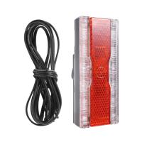 Bike Dynamo Rear Light with Parking Light AC 6V 0.5W LED Bicycle Taillight Fit 50mm Mount Hole Bicycle Rack Carrier Lamp