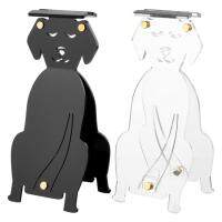 Headphones Desktop Stand Cute Dog Shape Acrylic Earphone Hanger Universal Simple Headphone Display For Bedrooms Playrooms Homes Dorms Living Rooms robust