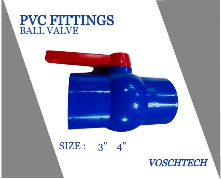 Pvc Ball valve 3, 4 Lazada PH