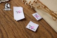 Custom Sewing labels brand labels, Custom Clothing Tags, Cotton Ribbon label, Handmade label (MD56)