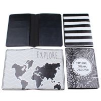 Passport Cover Leather Man Women Travel Passport Holder with Credit Card Holder Case Wallet Protector Cover Case