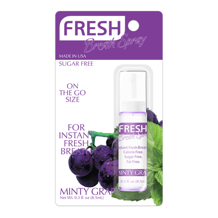 Fresh Minty Grape Breath Spray Lazada PH