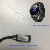 ✽ 2019 oryginalny x360 x361 smartwatch z funkcją telefonu zegarek smartwatch zegarek smartwatch zegar saat 2pin 4pin kabel magnetyczny do ładowania ładowania 2 pin kabel do transmisji danych