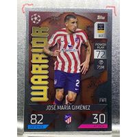 การ์ดนักฟุตบอล Jose Maria Gimenez 2022/23 การ์ดสะสม Atletico de madrid แอตมาดริด การ์ดนักเตะ แอตเลติโก้ มาดริด