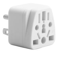 US Travel Plug Adapter EU/UK/AU/In/CN/JP/Asia/Italy/Brazil to USA (Type B), 3 USA Plug, Charger Converter