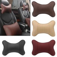 Pack Headrest Car Pillow Car Neck Pillows Filled Fiber Universal 1pcs Pu Leather For Head Pain Relief Both Side