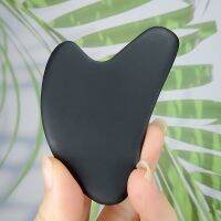 ♘ 1pcs Bian Stone Gua Sha Board Gouache Scraper Face Massager Facial Lift Neck Body Scraping Massage Beauty Tools Physical Therapy