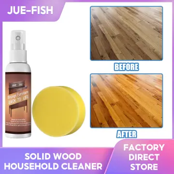 Jue-Fish Wood Wax For Furniture Beeswax Wood Seasoning Furniture Solid Wax  Polish Beeswax Nourishes Furniture