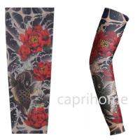 1 pair Cooling Tattoo Arm Sleeves Sun UV Protection Outdoor Sports Women Man Cycling Running 1806