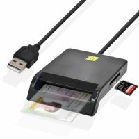 【CW】 USB 2.0 Smart Card Reader For Bank Card IC/ID SIM DNIE ATM CAC Card Reader for Windows 7 8 10 Linux Platform Card Reader