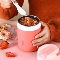 hot【cw】 580ML Drinking Cup With Food Thermal Jar Insulated Soup Thermoses Containers Thermische Lunchbox