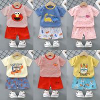 2pcs/set Fashion Baby Boys Girls Clothing Sets Cotton Kids Infantil Short Sleeve Shorts 2 Piece Set Summer Outfits 1 2 3 4 Years  by Hs2023