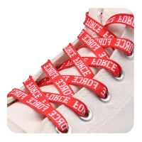 【HOT】♦✲♘ Weiou New Printing Shoelace With Force Sneaker Shoe Laces 7mm Width Colored Shoestring