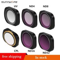 6Pc Aluminum Alloy Magnetic MCUV CPL ND 8 4 16 32 64 Lens Filter Set For DJI OSMO Pocket Camera Gimbal Stabilizer Accessories