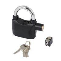 กุญแจ Alarm Lock 70 MM ห่วงสั้น BLACK