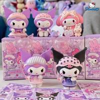 ✐☑VGFH MALL Anrio Kawayi Kuromi Mymelody ชุดนอน Handmate ตกแต่งการสะสมหุ่นพีวีซี