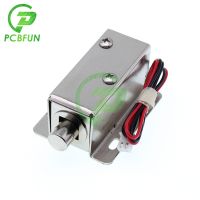 Stroke 10MM DC12V Cylinder Head Electromagnetic Lock Electric Control Lock Small Electronic Lock Door Lock