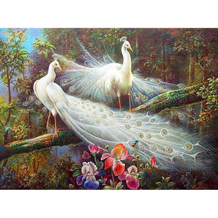 Peacock-Crystal Rhinestone Diamond Painting