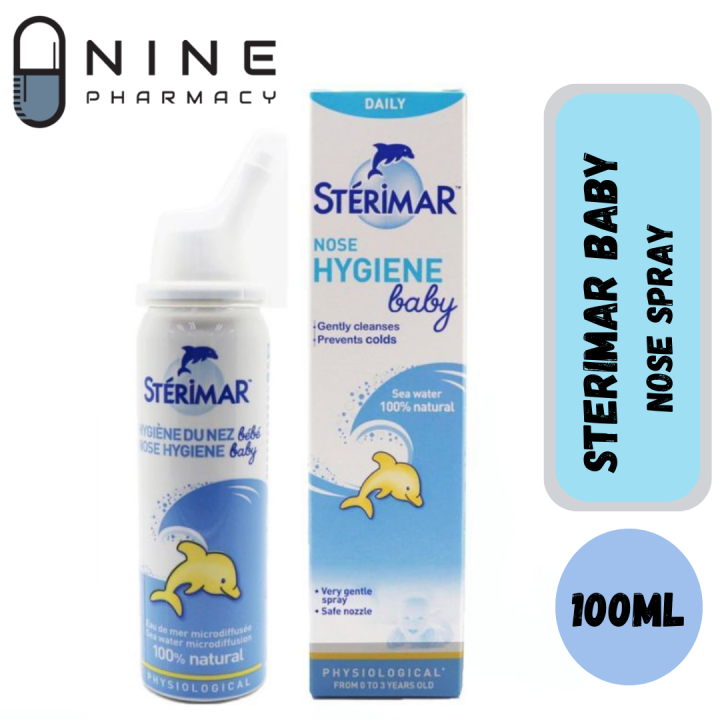 Sterimar Baby Sea Salt Water Nasal Spray 100ml Lazada