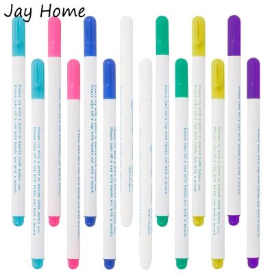 【CC】 1-7PCS Erasable Fabric Markers Disappearing Ink Pens Garment Tracing Tools for Embroidery