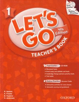 Bundanjai (หนังสือคู่มือเรียนสอบ) Let s Go 4th ED 1 Teacher s Book and Online Practice CD (P)