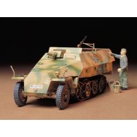 [ชุดโมเดลสเกลประกอบเอง] TAMIYA 35147 1/35 GER. SD.KFZ. 251/9 AUSF.D โมเดลทามิย่าแท้ model