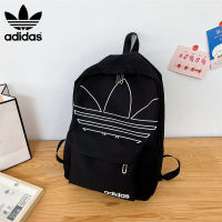 Adidasกระเป๋าเป้สไตล์ใหม่ กระเป๋าเป้ลำลองสำหรับผู้ชายและผู้หญิง（กว้าง 30 ซม. สูง 42 ซม）