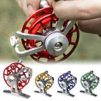 Metal Fishing Reel Mini Private Reel Portable Ultralight Fishing Raft Reel Winter Summer Outdoor Fishing Tackle Accessories