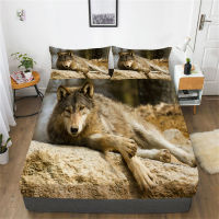 3D Print Bed Cover Snow Wolf Duvet Covers Comforter Coverset Home Textile Decor Bedspreads King Full Size Bedding Setcover