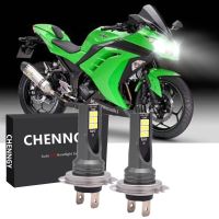 ไฟหน้าซีนอน H7 6000K สีขาว สําหรับ 300 650 ZX6R 2 ชิ้น NEW