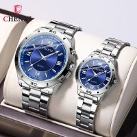 Hot Sales CHENXI Business Luxury Top Brand Couple Lovers Mens Women Clock 30M Waterproof Luminous Stainless Steel Quartz Watch