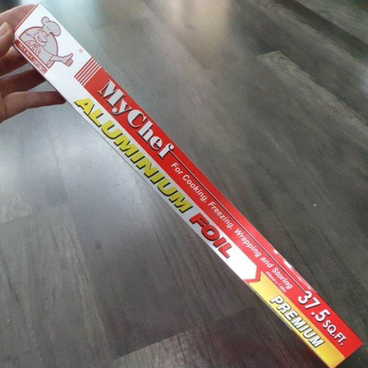 Heavy Duty | My Chef | Aluminium Foil 450mm x 7.62m | 37.5 sq ft | Lazada