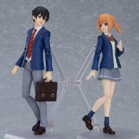 figma 447+448 Male &amp; Female Blazer Body (Ryo + Emily) / ฟิกม่า หุ่นชุดนักเรียน มัธยม โมเดล ฟิกเกอร์แท้ ฟิกม่าร์