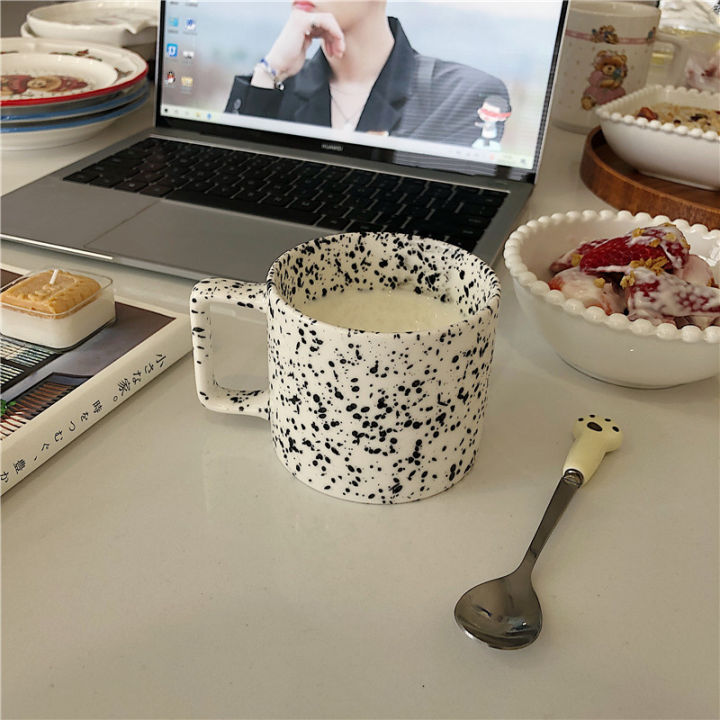 ins-creative-retro-ceramic-splash-ink-wave-dot-mug-coffee-milk-cup-minimalist-design-home-couple-ceramic-water-cup