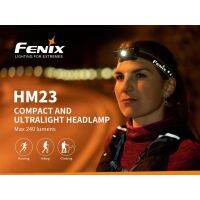 ไฟฉายคาดหัวHM23 COMPACTULTRALIGHT HEADLAMP ความสว่าง 240lm ใช้(alkaline/ Ni-MH) : สินค้ารับประกัน 3 ปี