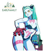 Earlfamily 13cm cyberpunk edgerunner tạo kiểu cho xe máy tính xách tay xe