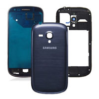 บอดี้ Body Samsung S3 Mini I8190 ฝาหลัง แกรนกลาง ปุ่มสวิทซ์ข้าง Full Body Housing for Samsung S3 Mini I8190