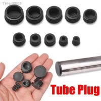 ☄❧❅  10pcs/pack Round Plastic Plug In Pipe Steel Pipe Inner Sleeve Plug Head Table Chair Foot Pad Furniture Feet Caps Floor Protector